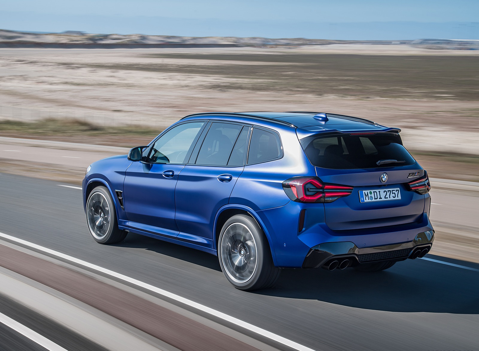 2022 BMW X3 M Competition Rear Three-Quarter Wallpapers #8 of 58