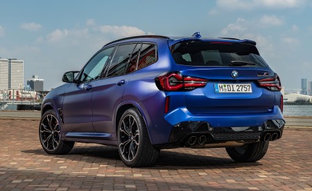 2022 BMW X3 M Competition Rear Three-Quarter Wallpapers 450x275 (26)