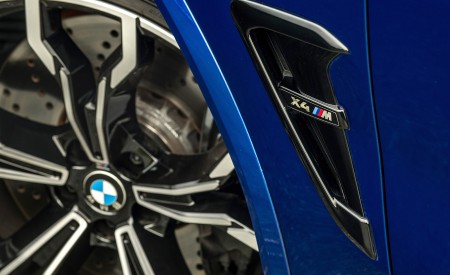 2022 BMW X4 M Competition (Color: Marina Bay Blue Metallic) Detail Wallpapers 450x275 (172)