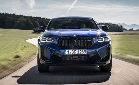 2022 BMW X4 M Competition (Color: Marina Bay Blue Metallic) Front Wallpapers 450x275 (142)