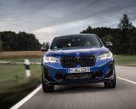2022 BMW X4 M Competition (Color: Marina Bay Blue Metallic) Front Wallpapers  150x120