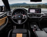 2022 BMW X4 M Competition (Color: Marina Bay Blue Metallic) Interior Cockpit Wallpapers 150x120