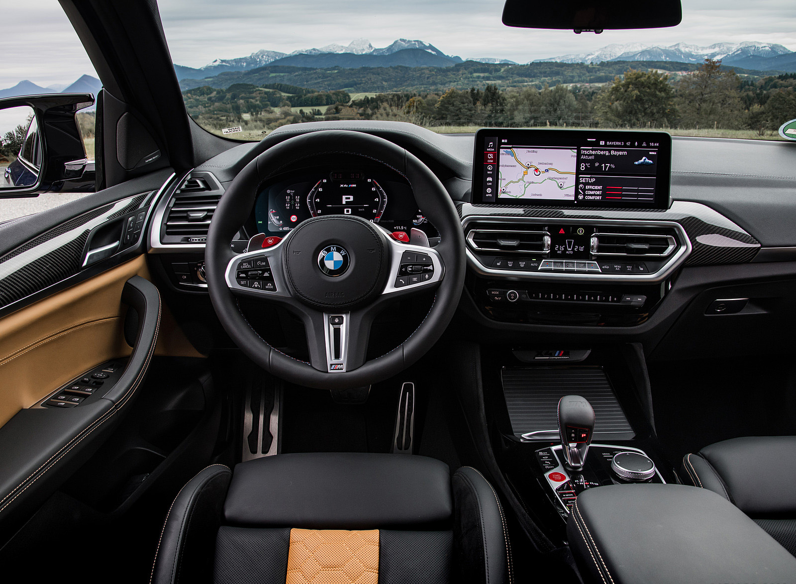 2022 BMW X4 M Competition (Color: Marina Bay Blue Metallic) Interior Cockpit Wallpapers #180 of 194