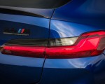 2022 BMW X4 M Competition (Color: Marina Bay Blue Metallic) Tail Light Wallpapers 150x120