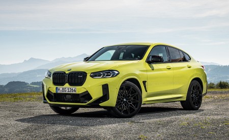 2022 BMW X4 M Competition (Color: Sao Paulo Yellow) Front Three-Quarter Wallpapers 450x275 (90)