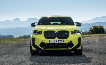 2022 BMW X4 M Competition (Color: Sao Paulo Yellow) Front Wallpapers 450x275 (95)