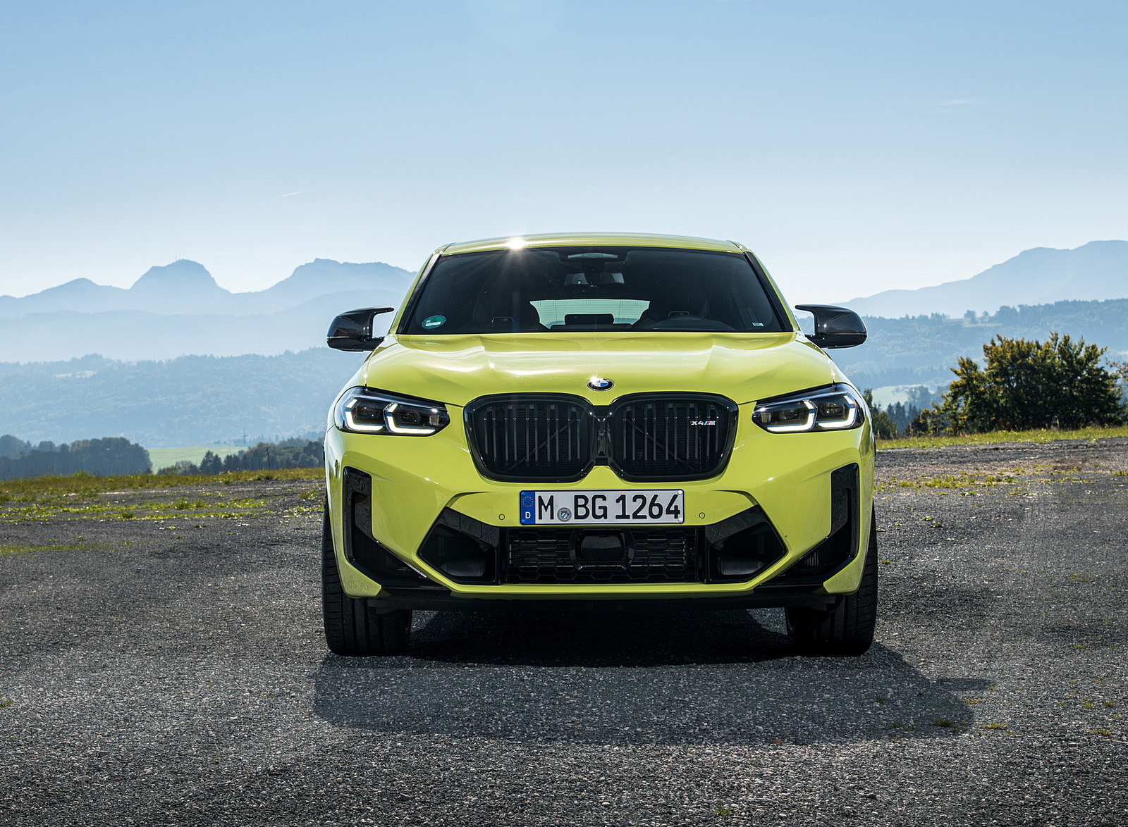 2022 BMW X4 M Competition (Color: Sao Paulo Yellow) Front Wallpapers #95 of 194