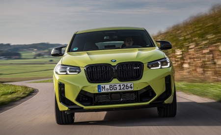 2022 BMW X4 M Competition (Color: Sao Paulo Yellow) Front Wallpapers  450x275 (73)