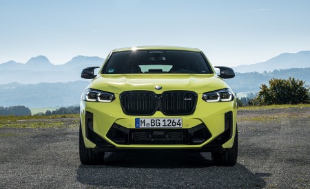 2022 BMW X4 M Competition (Color: Sao Paulo Yellow) Front Wallpapers 450x275 (96)