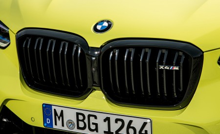 2022 BMW X4 M Competition (Color: Sao Paulo Yellow) Grille Wallpapers 450x275 (110)