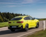 2022 BMW X4 M Competition (Color: Sao Paulo Yellow) Rear Three-Quarter Wallpapers 150x120
