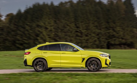 2022 BMW X4 M Competition (Color: Sao Paulo Yellow) Side Wallpapers 450x275 (82)