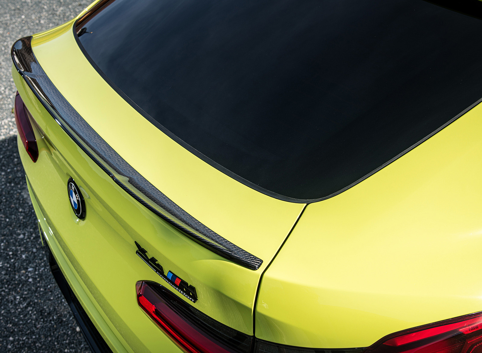 2022 BMW X4 M Competition (Color: Sao Paulo Yellow) Spoiler Wallpapers #118 of 194