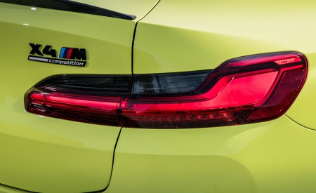 2022 BMW X4 M Competition (Color: Sao Paulo Yellow) Tail Light Wallpapers 450x275 (115)