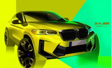 2022 BMW X4 M Competition Design Sketch Wallpapers 450x275 (55)