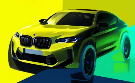 2022 BMW X4 M Competition Design Sketch Wallpapers 450x275 (56)