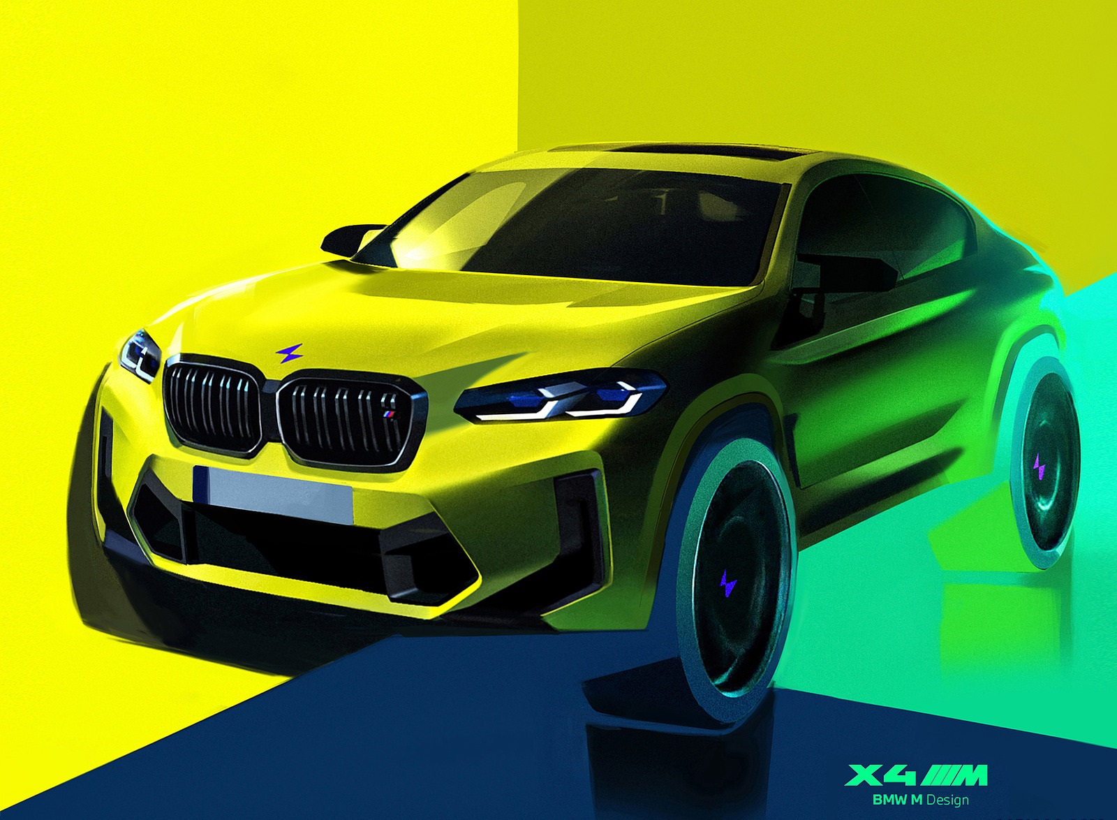 2022 BMW X4 M Competition Design Sketch Wallpapers #56 of 194