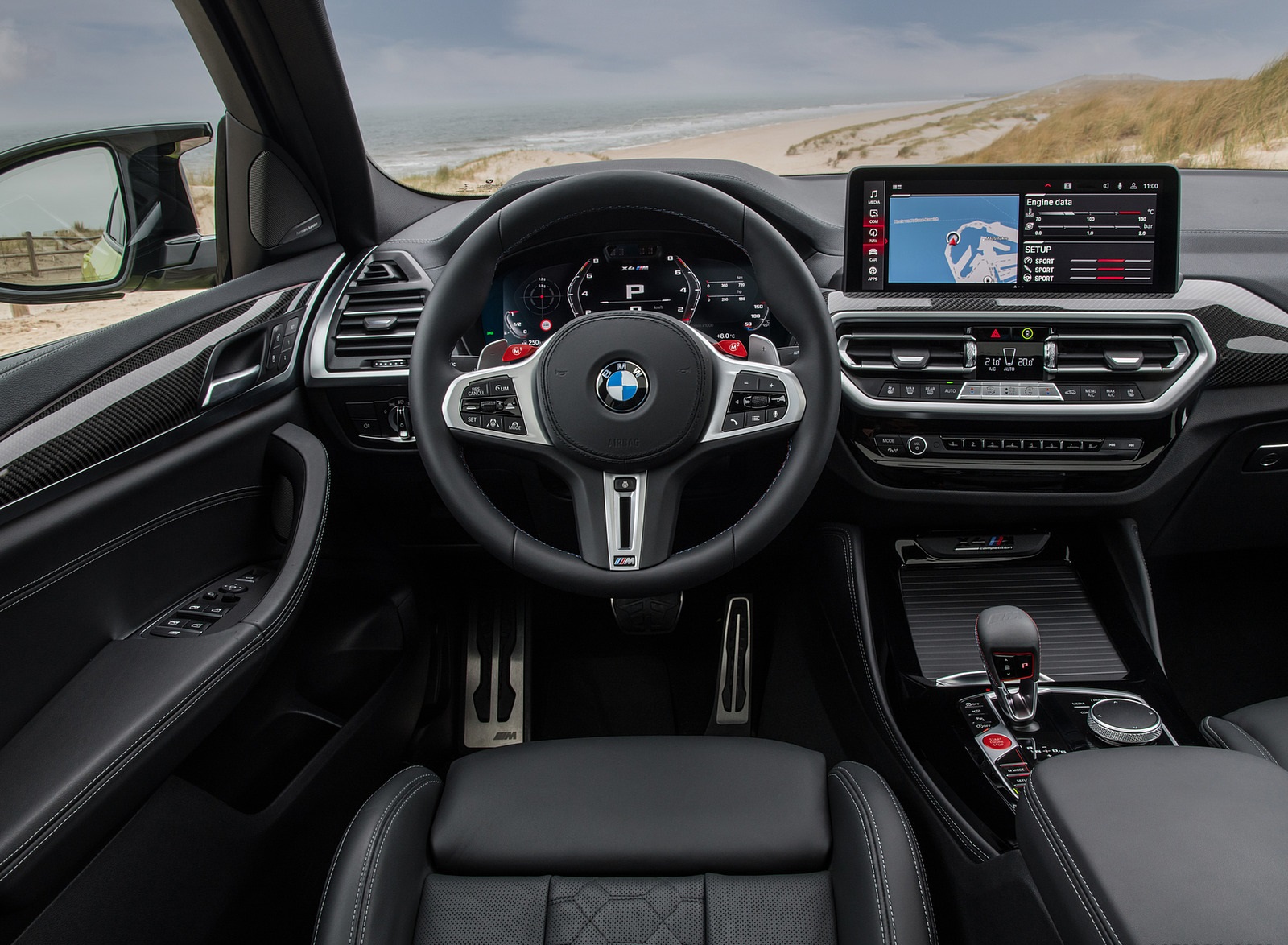 2022 BMW X4 M Competition Interior Cockpit Wallpapers #36 of 194