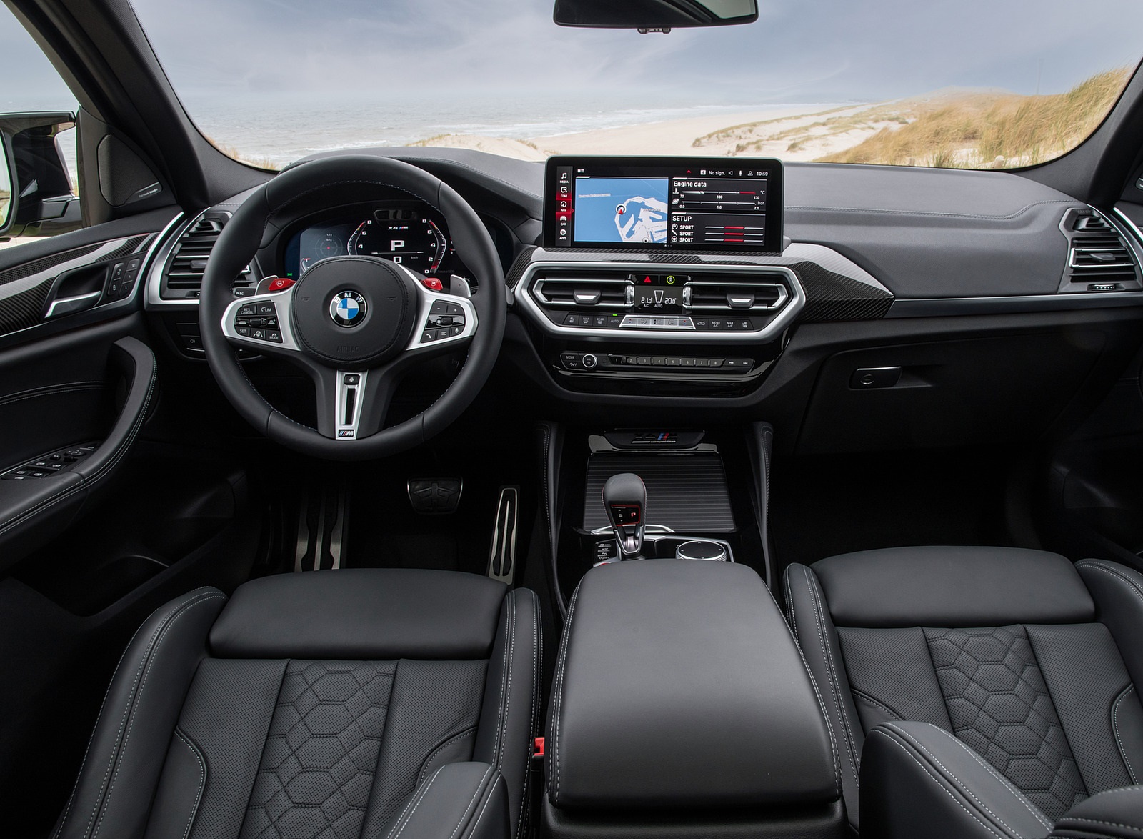 2022 BMW X4 M Competition Interior Cockpit Wallpapers #37 of 194