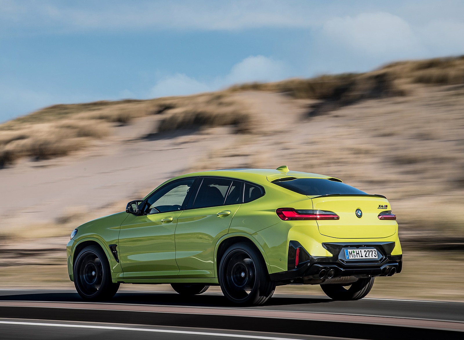 2022 BMW X4 M Competition Rear Three-Quarter Wallpapers (6)
