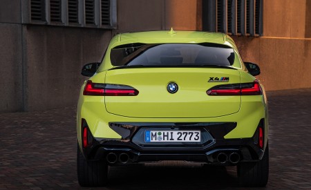 2022 BMW X4 M Competition Rear Wallpapers 450x275 (25)