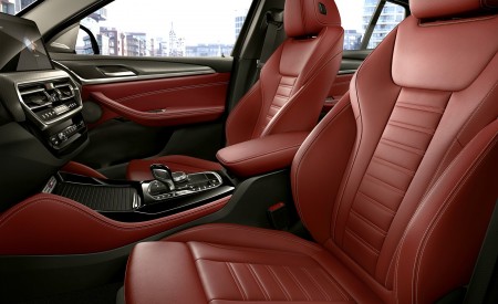 2022 BMW X4 M40i Interior Front Seats Wallpapers 450x275 (32)