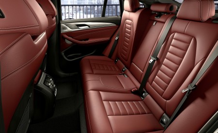 2022 BMW X4 M40i Interior Rear Seats Wallpapers 450x275 (33)