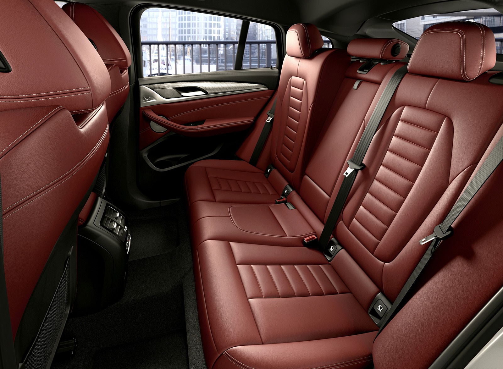 2022 BMW X4 M40i Interior Rear Seats Wallpapers #33 of 35