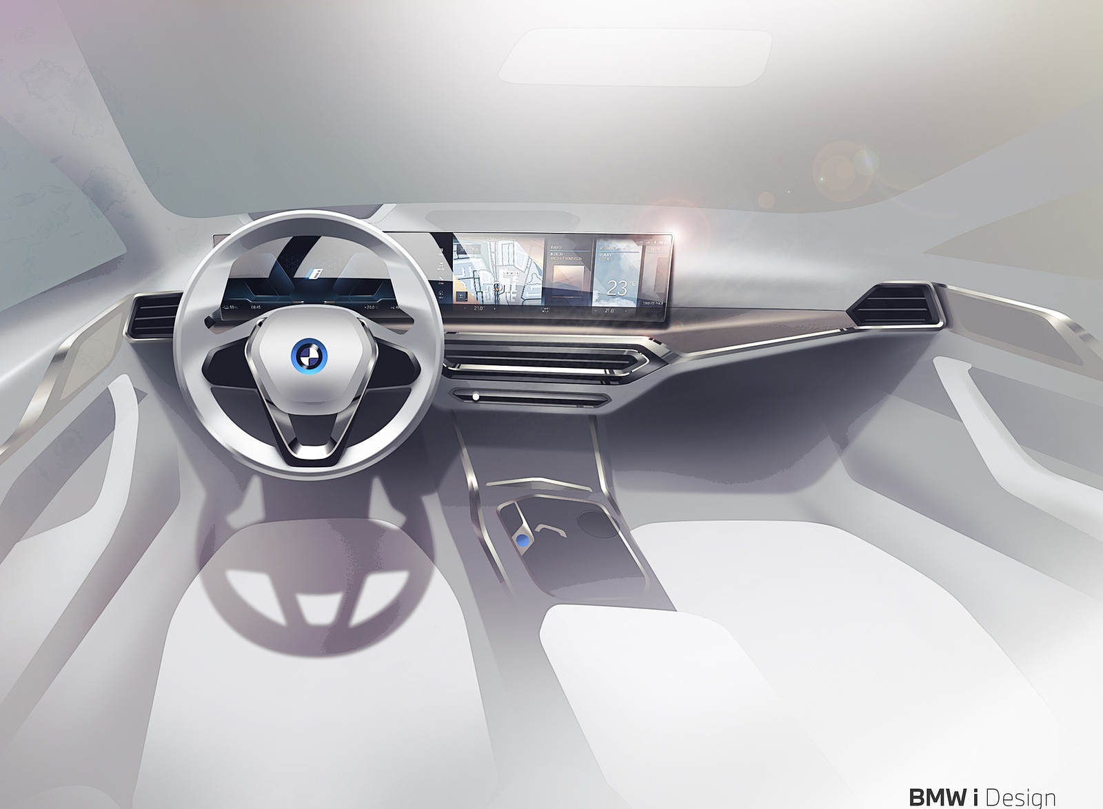 2022 BMW i4 Design Sketch Wallpapers #29 of 38