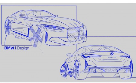 2022 BMW i4 Design Sketch Wallpapers 450x275 (23)