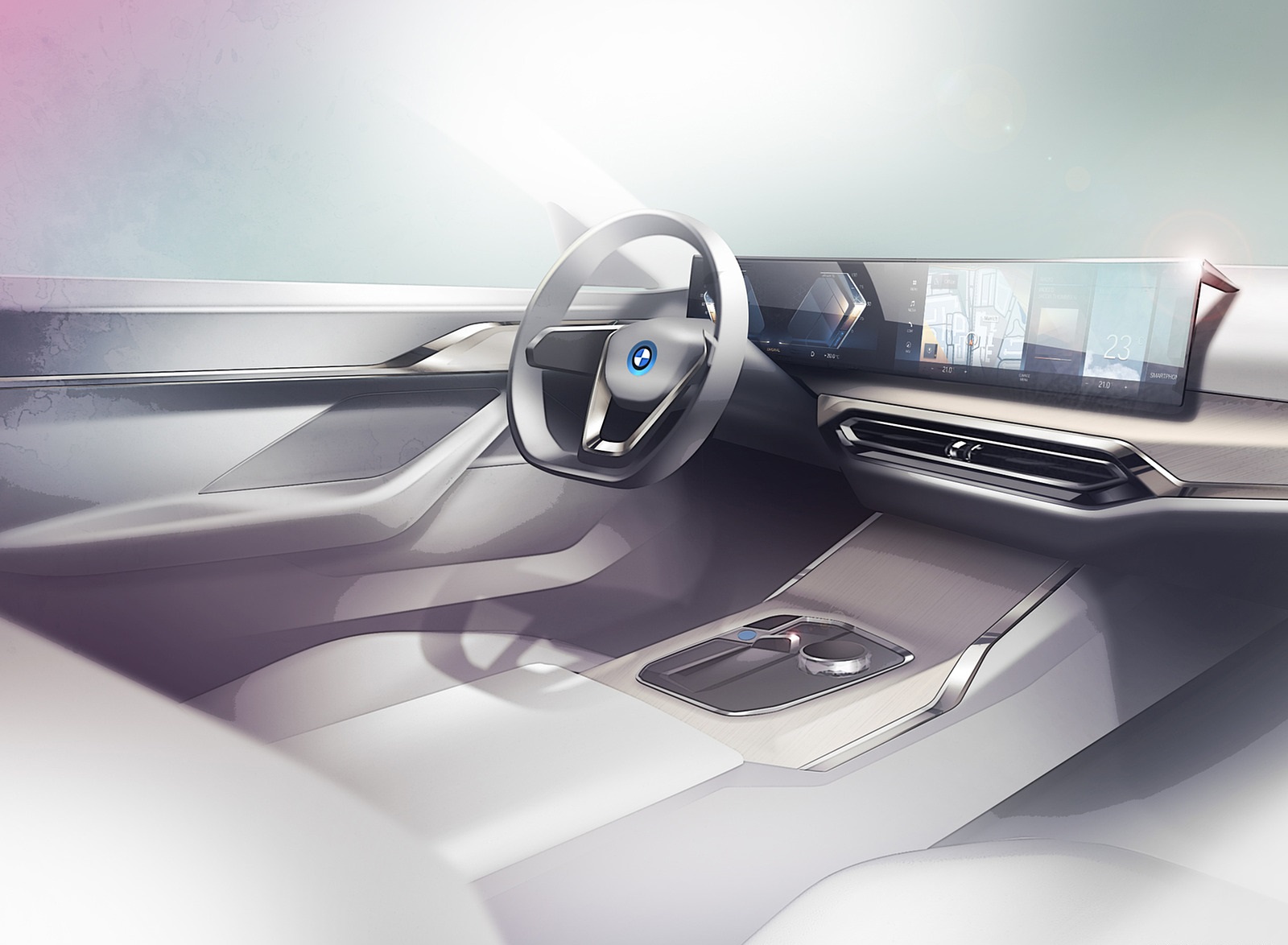 2022 BMW i4 Design Sketch Wallpapers #28 of 38