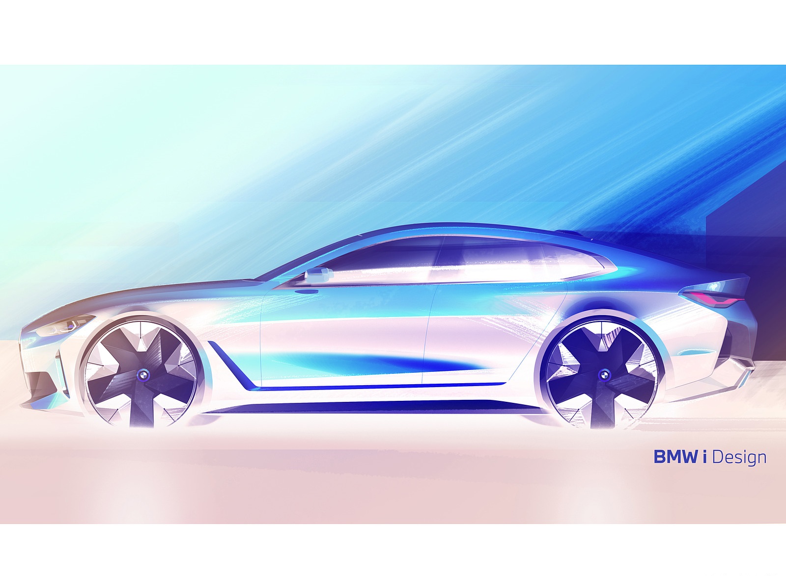 2022 BMW i4 Design Sketch Wallpapers  #18 of 38