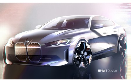 2022 BMW i4 Design Sketch Wallpapers 450x275 (19)