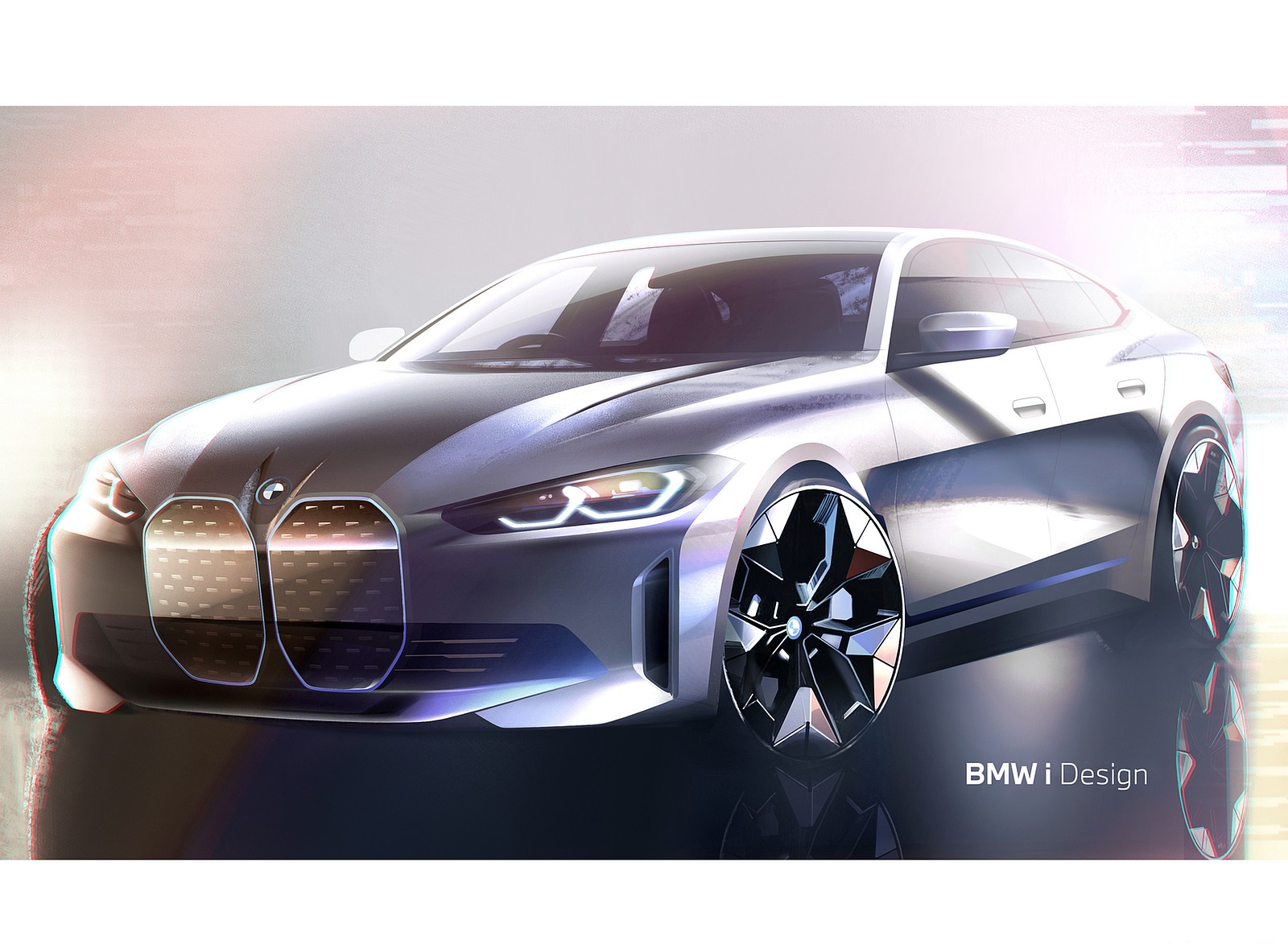 2022 BMW i4 Design Sketch Wallpapers #19 of 38