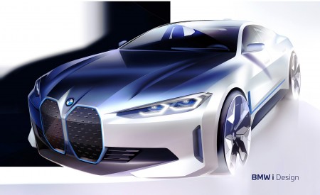 2022 BMW i4 Design Sketch Wallpapers 450x275 (14)