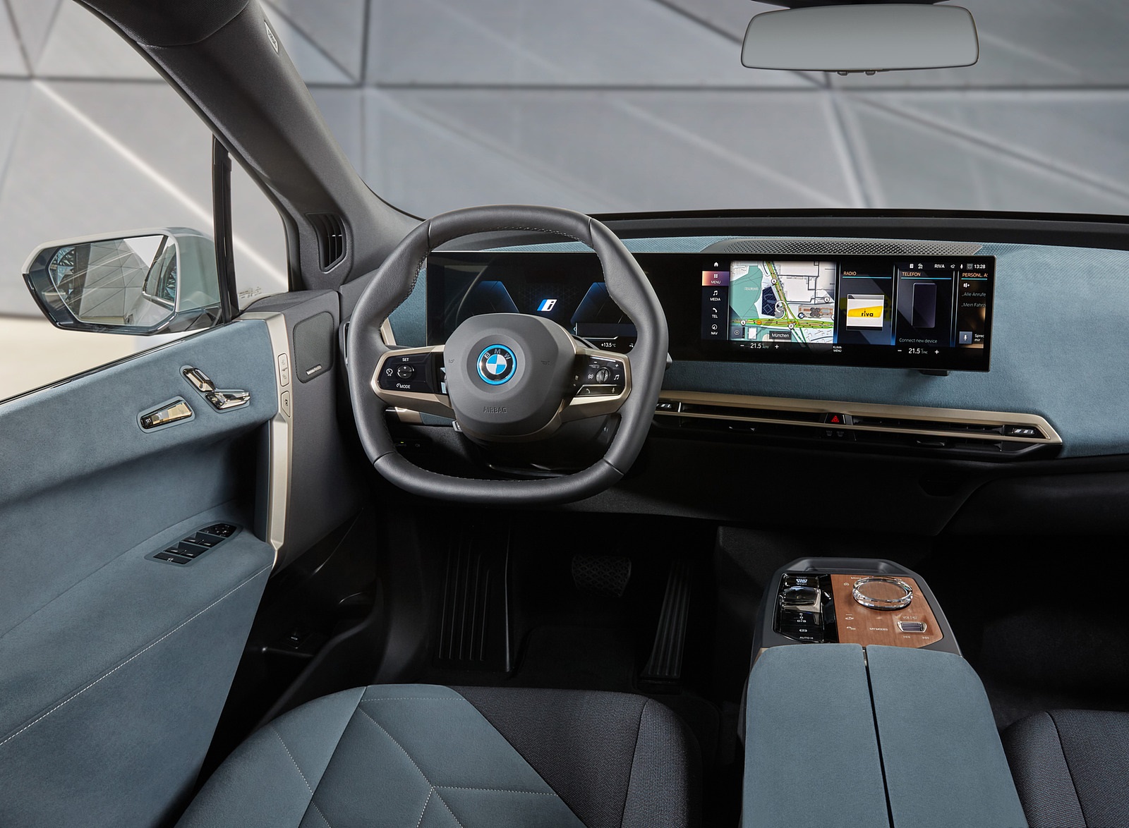 2022 BMW iX xDrive40 Interior Cockpit Wallpapers #60 of 78