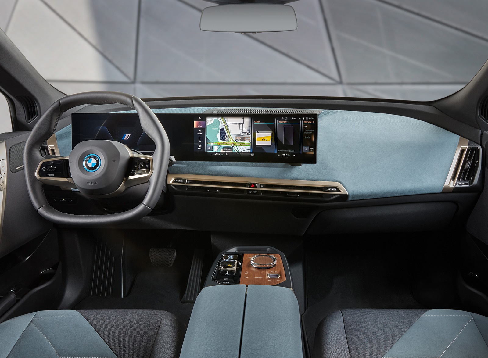 2022 BMW iX xDrive40 Interior Cockpit Wallpapers #59 of 78