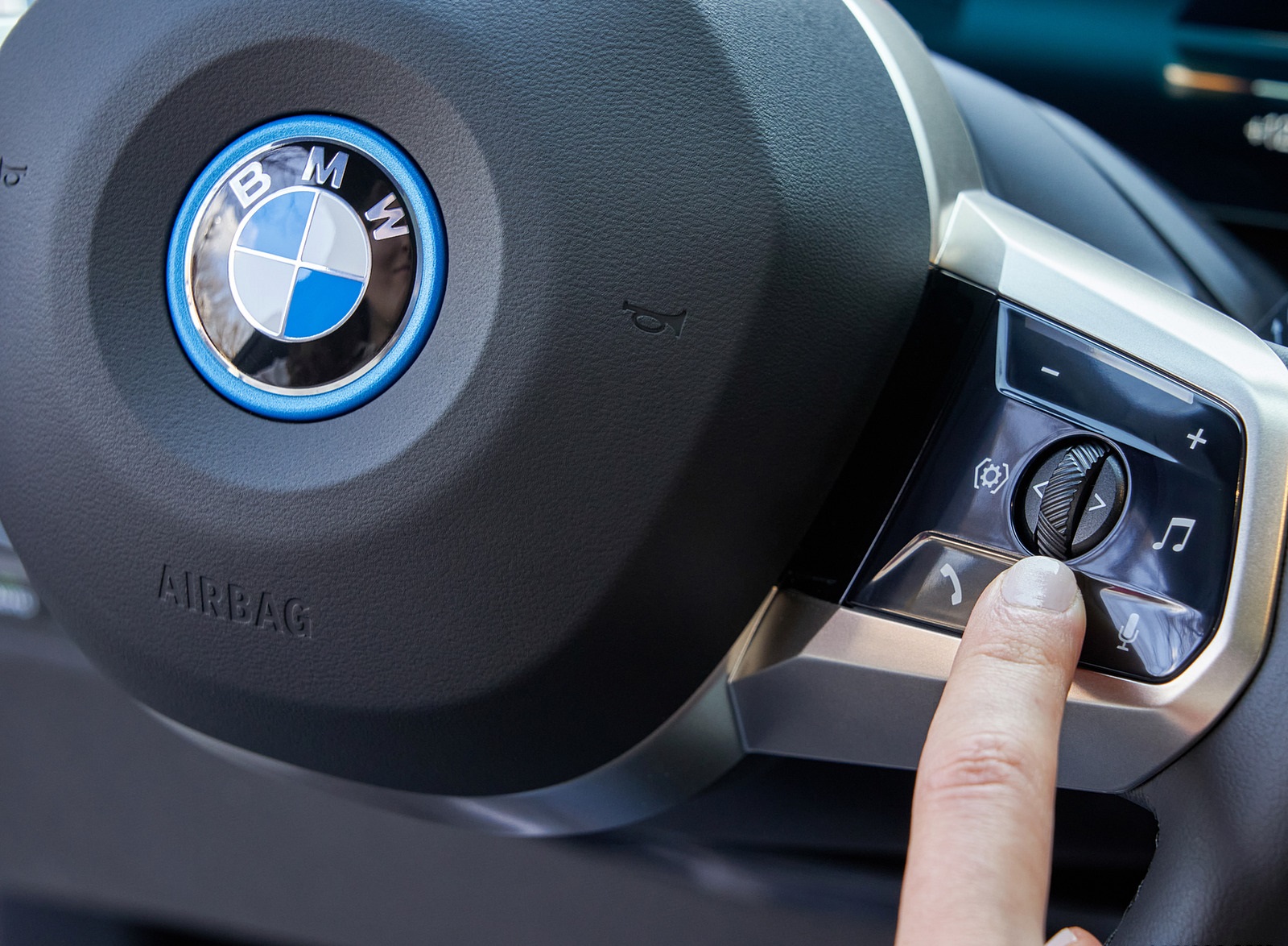 2022 BMW iX xDrive40 Interior Steering Wheel Wallpapers  #58 of 78