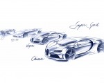 2022 Bugatti Chiron Super Sport Design Sketch Wallpapers 150x120