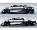 2022 Bugatti Chiron Super Sport Design Sketch Wallpapers 150x120