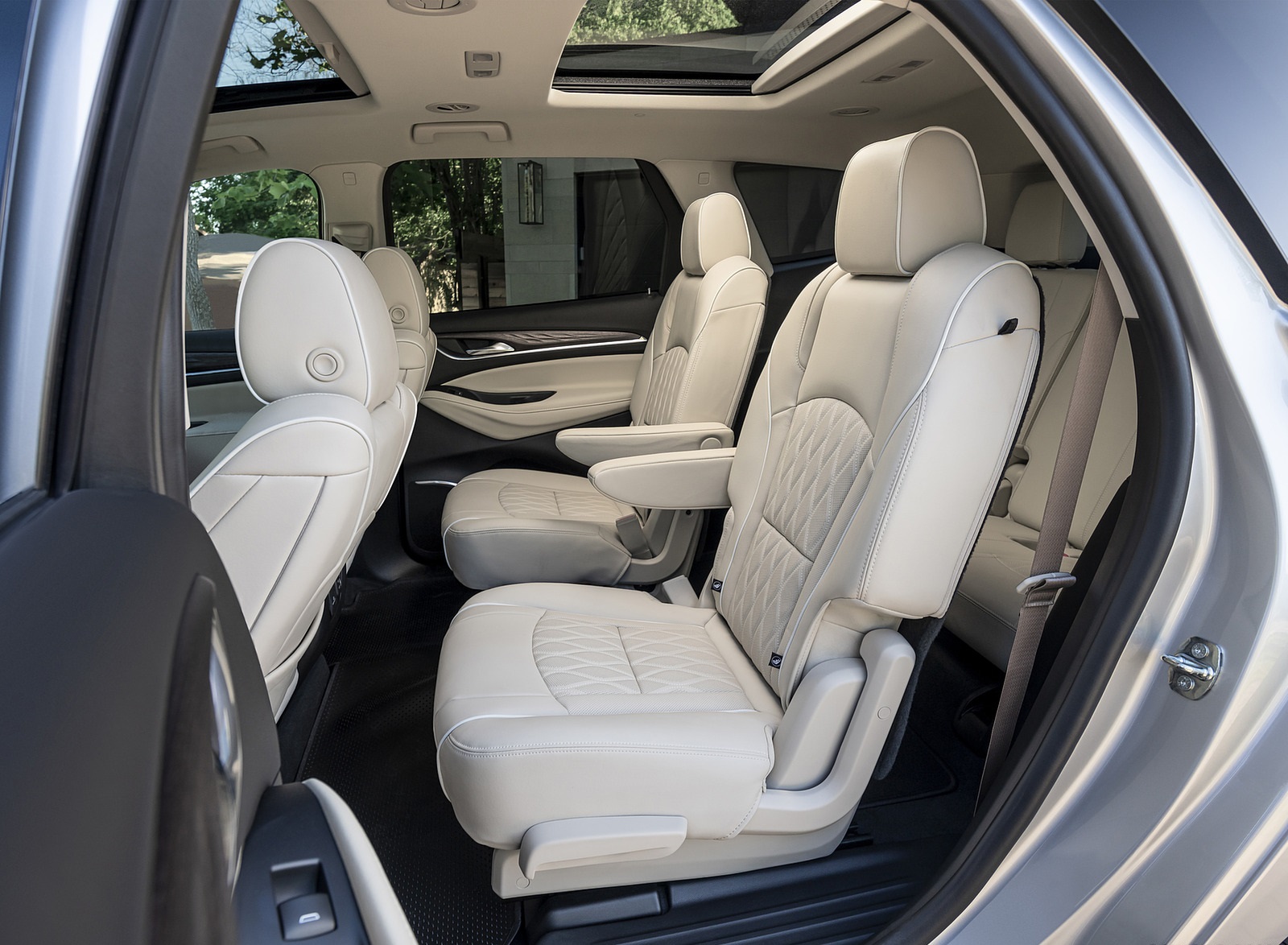 2022 Buick Enclave Avenir Interior Rear Seats Wallpapers #20 of 24