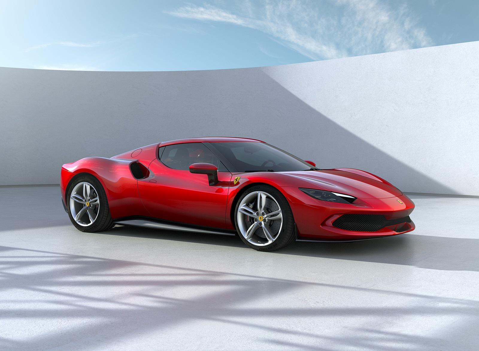 2022 Ferrari 296 GTB Front Three-Quarter Wallpapers (4)