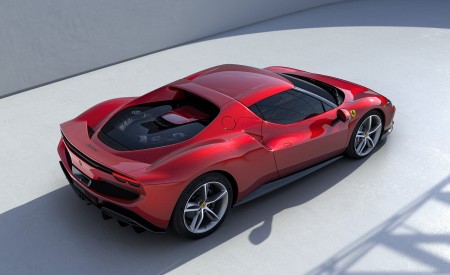2022 Ferrari 296 GTB Rear Three-Quarter Wallpapers 450x275 (9)
