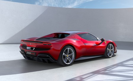 2022 Ferrari 296 GTB Rear Three-Quarter Wallpapers 450x275 (5)