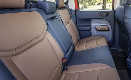 2022 Ford Maverick 2L-EcoBoost AWD Lariat Interior Rear Seats Wallpapers 450x275 (24)
