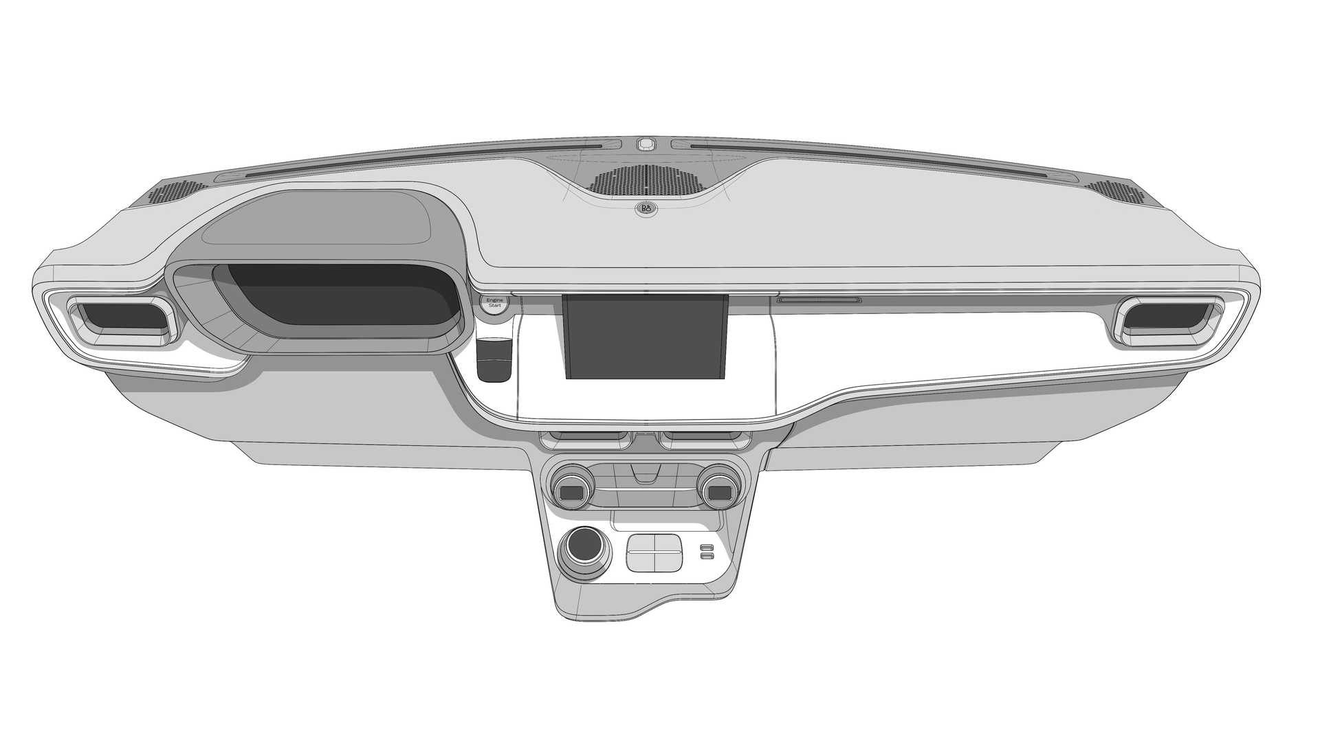 2022 Ford Maverick Hybrid XLT Design Sketch Wallpapers #27 of 28