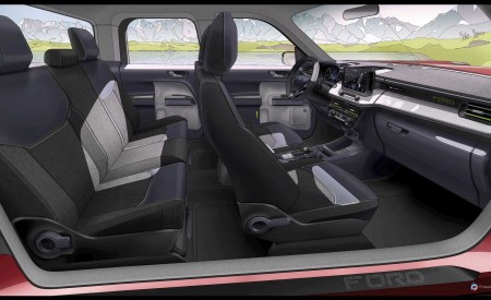 2022 Ford Maverick Hybrid XLT Design Sketch Wallpapers  450x275 (24)