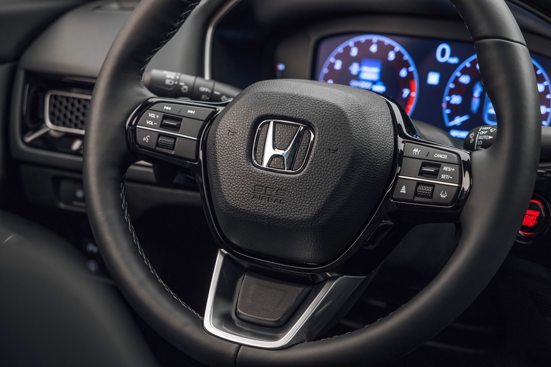 2022 Honda Civic Hatchback Interior Steering Wheel Wallpapers #85 of 106