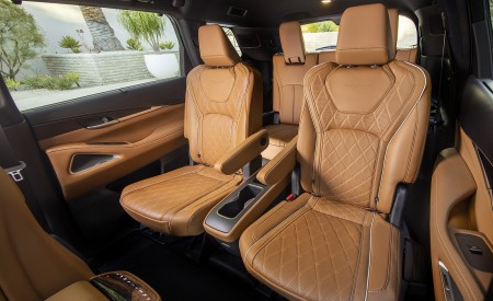2022 Infiniti QX60 Interior Rear Seats Wallpapers 450x275 (69)
