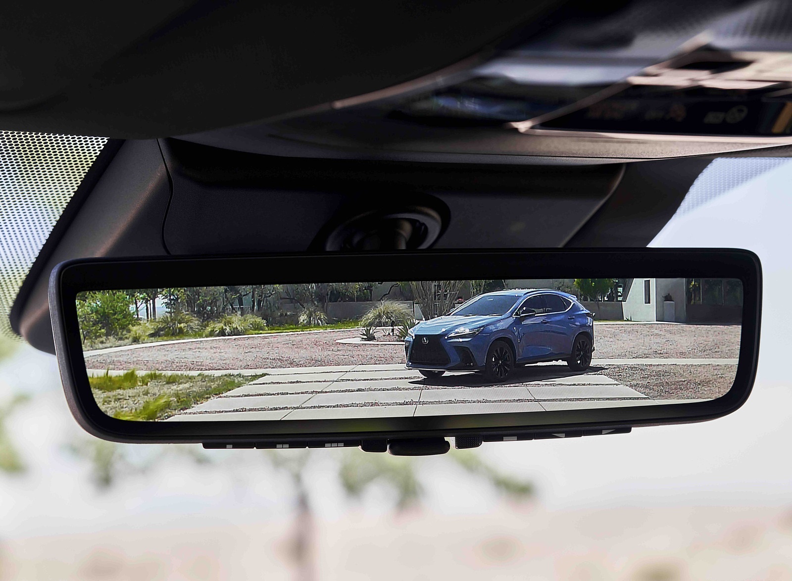 2022 Lexus NX 350h AWD Hybrid Digital Rear-View Mirror Wallpapers #17 of 25